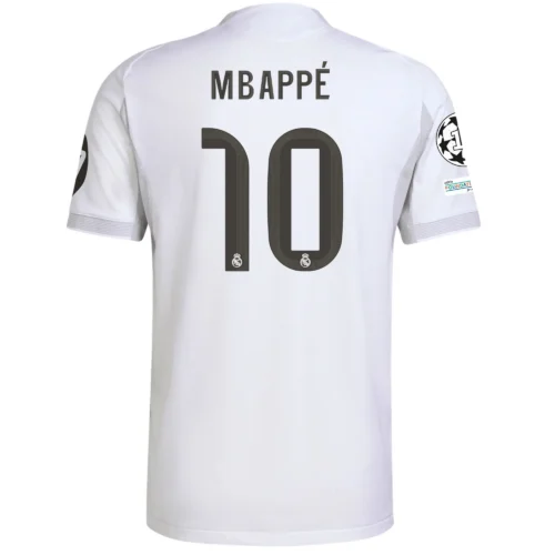 Authentic_10_Men_s_Replica_adidas_Mbappe_Real_Madrid_Home_Jersey_25-26_Number_10_5000x Kylian Mbappe Real Madrid Home Jersey 25/26 w/